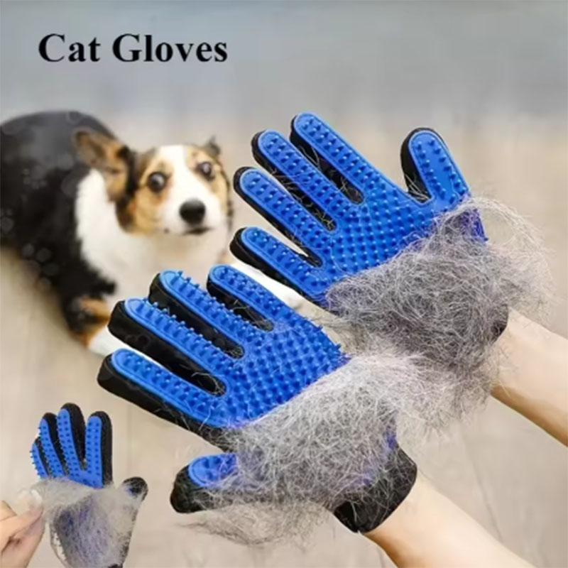 Pet Hair Remover Brush - Rękawica do usuwania sierści zwierząt, grzebień,