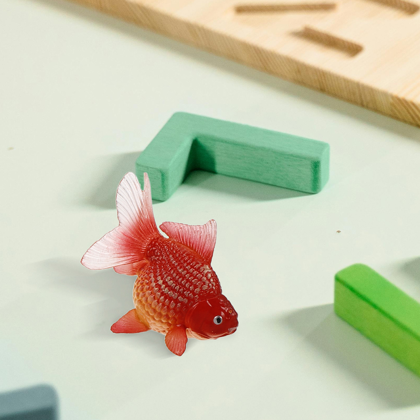 Aquarium Fish Tank - 4 szt. Realistyczne pływające dekoracje do