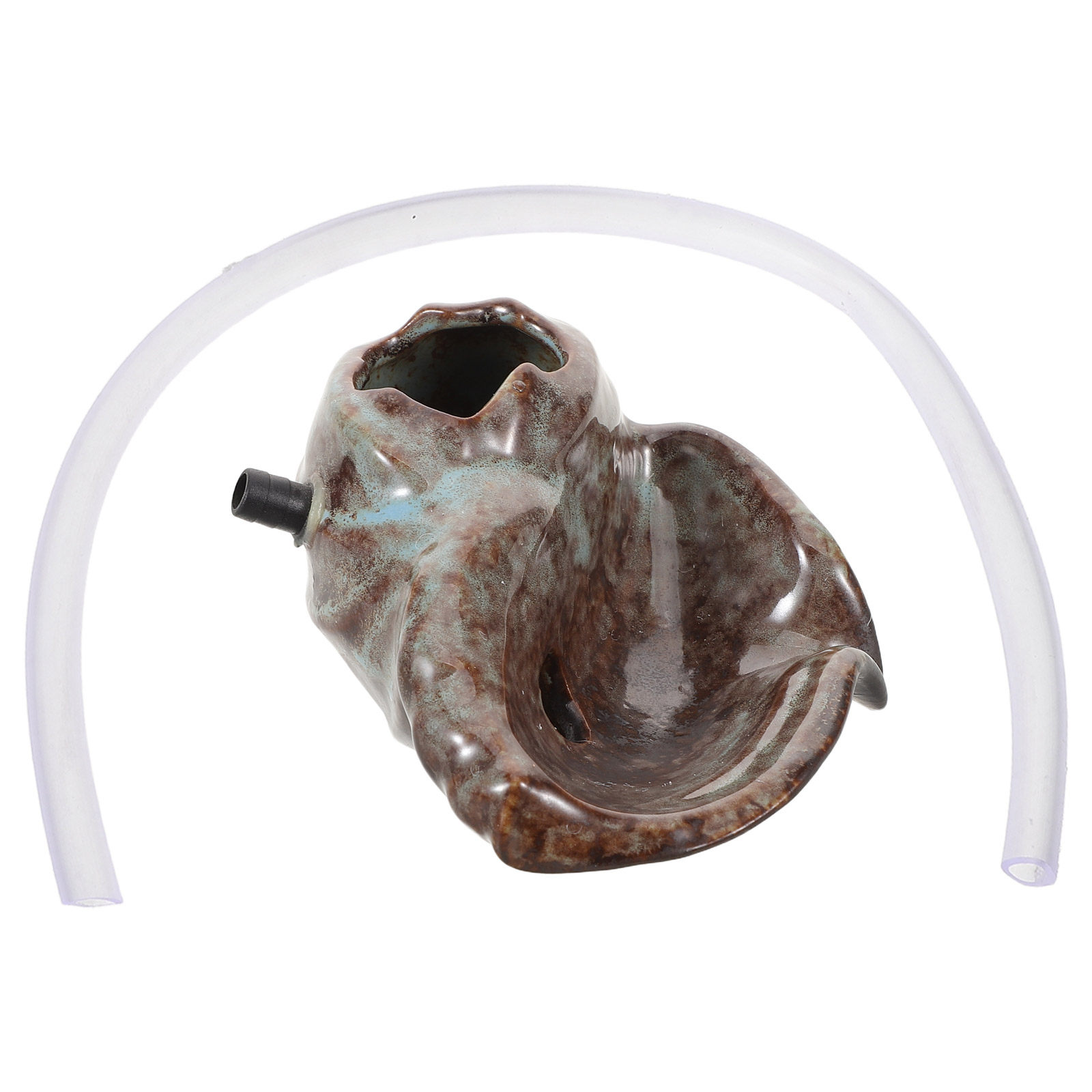 Aquarium Fish Tank - Ceramiczna fontanna w kształcie słoika z