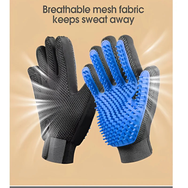 Pet Hair Remover Brush - Rękawica do usuwania sierści zwierząt, grzebień,
