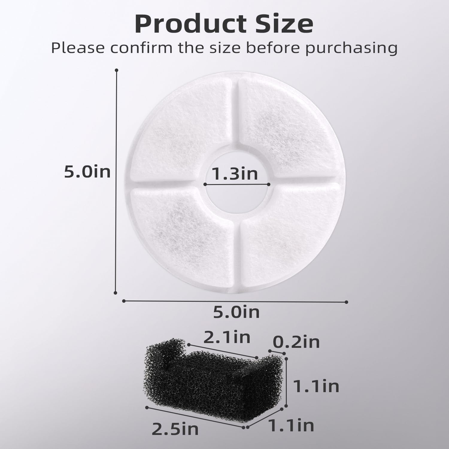 Zestaw Okrągłych Filtrów Węglo – Cat Water Fountain Filter recenzja i cena