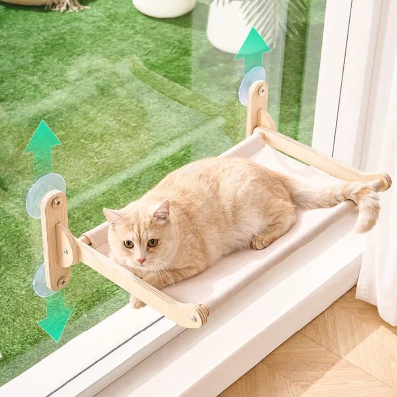 Kocia platforma okienna z drew – Cat Window Perch recenzja i cena