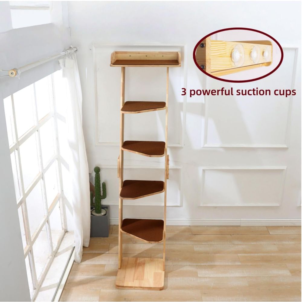 SHENGOCASE ern 70-calowa Wysok – Cat Window Perch recenzja i cena