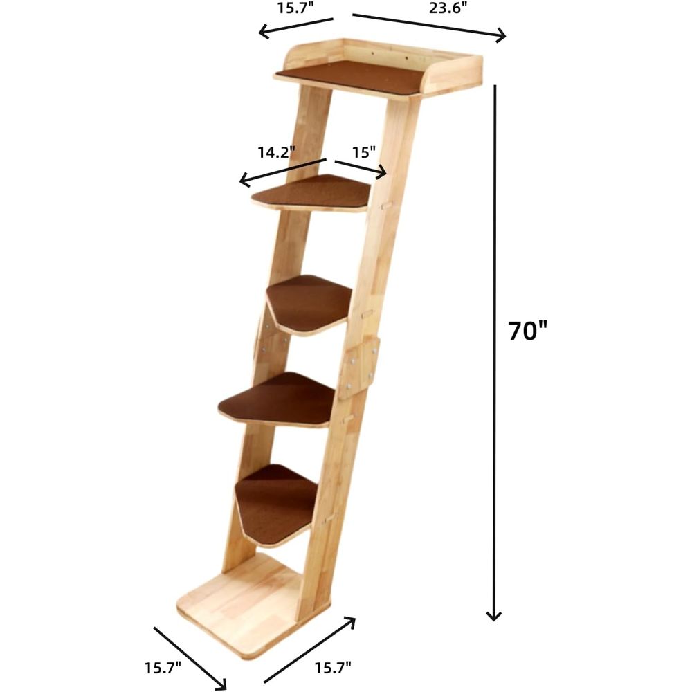 SHENGOCASE ern 70-calowa Wysok – Cat Window Perch recenzja i cena