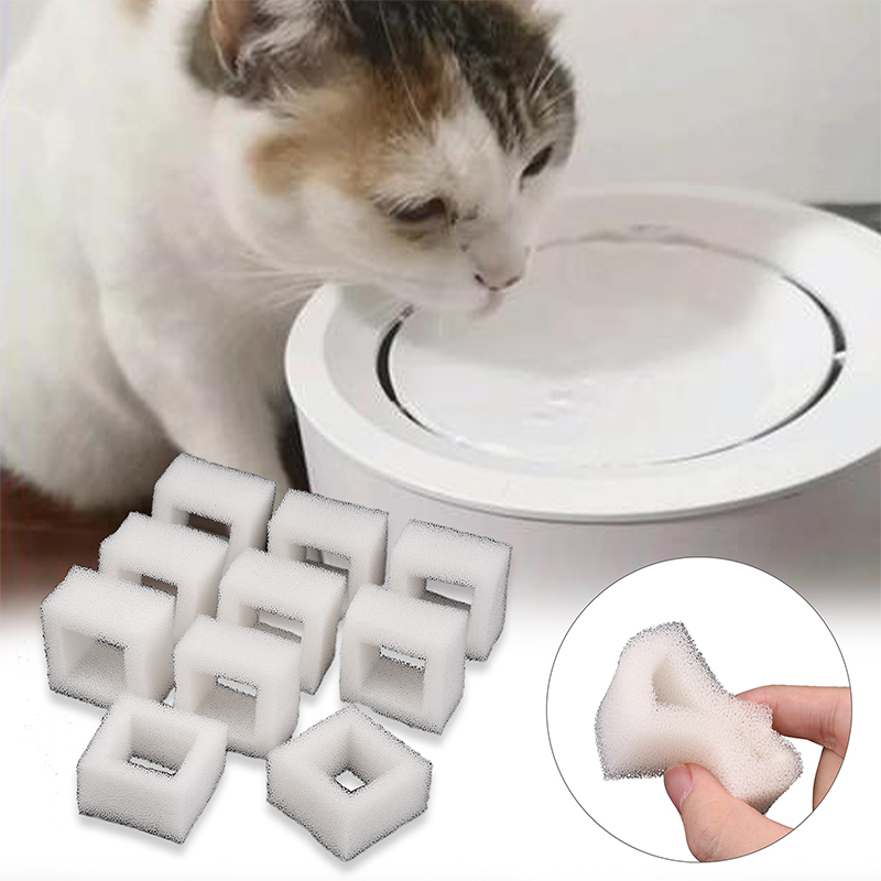 10 szt. Filtry piankowe do fon – Cat Water Fountain Filter recenzja i cena