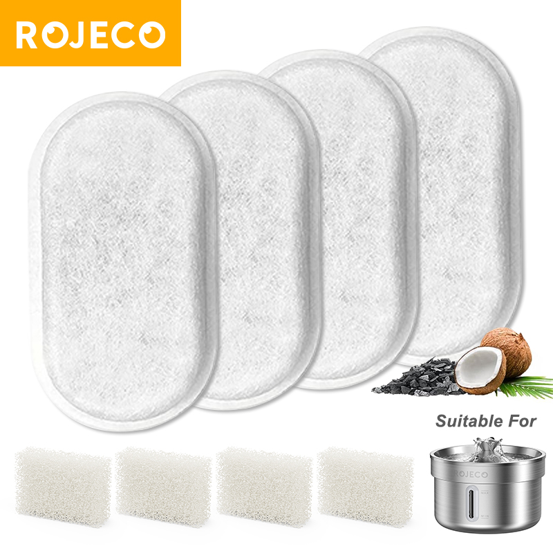 ROJECO wymienny filtr do fonta – Cat Water Fountain Filter recenzja i cena